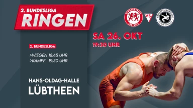 Ringen 2. Bundesliga: RV Lübtheen - RKG Reilingen