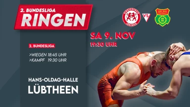 Ringen 2. Bundesliga: RV Lübtheen - KSV Rimbach