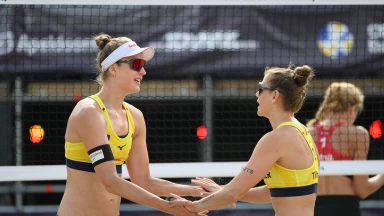 Halbfinale Frauen II: Müller/Tillmann - Esmée/Zoé | Highlights