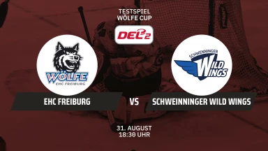 Wölfe Cup - EHC Freiburg vs. Schwenninger Wild Wings