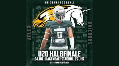 GFL: Schwäbisch Hall Unicorns vs. Berlin Adler - Halbfinale