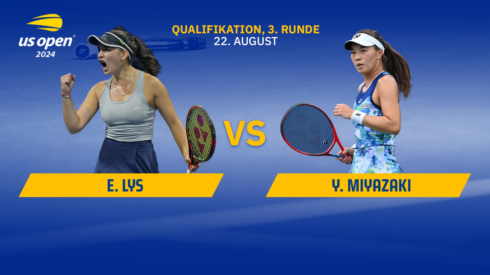 Eva Lys (GER) 9 vs Yuriko Lily Miyazaki (GBR) 31 Qualifikation 3