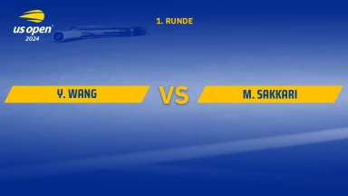 Yafan Wang (CHN) vs. Maria Sakkari (GRE) [9] - 1. Runde - Stadium 17
