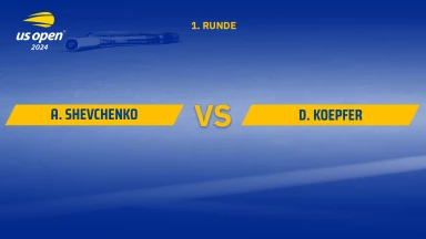 Alexander Shevchenko vs. Dominik Koepfer (GER) - kommentiert von Andreas Thies - 1. Runde - Court 14