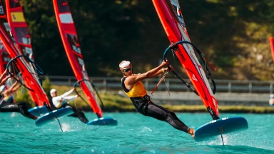 Das sind die neuen U23 iQFOiL Weltmeister – Tag 6 des Vanora Engadinwind 2024