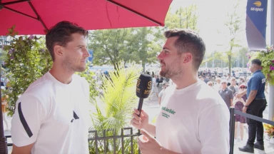 US OPEN 2024: Dominic Thiem nach seinem letzten Grand-Slam-Match im Interview