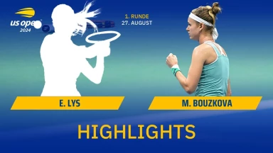 US Open 2024: Eva Lys vs. Marie Bouzková  - Runde 1 | HIGHLIGHTS