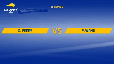 Diane Parry (FRA) vs. Yafan Wang (CHN) - 2. Runde - Court 10