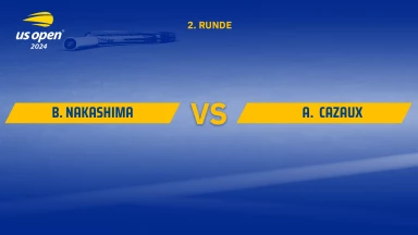 Brandon Nakashima (USA) vs. Arthur Cazaux (FRA) - 2. Runde - Court 11