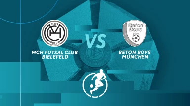 1.Spieltag: MCH Futsal Club Bielefeld vs. Beton Boys München - Futsal-Bundesliga
