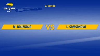 Marie Bouzkova (CZE) vs. Liudmila Samsonova [16] - 2. Runde - Court 10