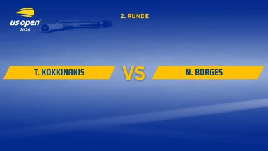 Thanasi Kokkinakis (AUS) vs. Nuno Borges (POR) - 2. Runde - Court 11