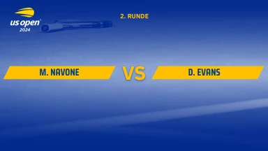 Mariano Navone (ARG) vs. Daniel Evans (GBR) - 2. Runde - Court 5