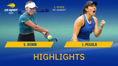 US Open 2024: Sofia Kenin (USA) vs. Jessica Pegula (USA) [6] | Highlights