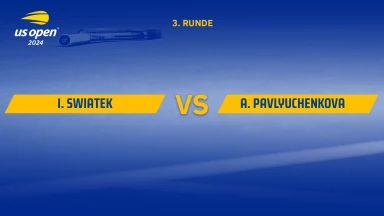 Iga Swiatek (POL) [1] vs. Anastasia Pavlyuchenkova [25] - kommentiert von Markus Theil - 3. Runde - Arthur Ashe Stadium