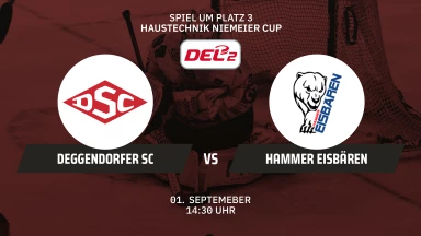 Haustechnik-Niemeier-Cup - Deggendorfer SC vs. Hammer Eisbären