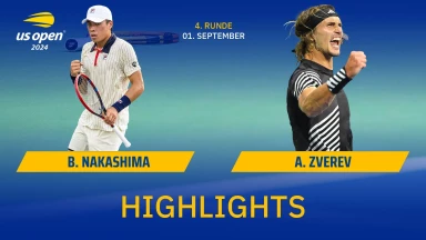 Brandon Nakashima (USA) vs. Alexander Zverev (GER) [4] - HIGHLIGHTS