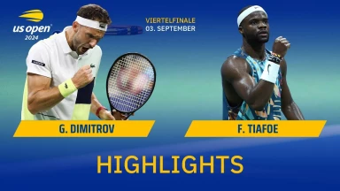 Grigor Dimitrov (BUL) [9] vs. Frances Tiafoe (USA) [20] - Highlights