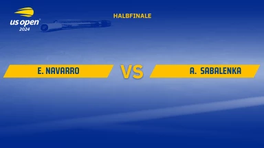 Emma Navarro (USA) [13] vs. Aryna Sabalenka [2] - kommentiert von Matthias Stach und Boris Becker - Halbfinale - Arthur Ashe Stadium
