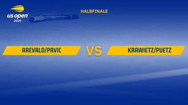 M. Arevalo/M. Pavic [4] vs. K. Krawietz/T. Puetz [10] - kommentiert von Dennis Heinemann - Halbfinale - Louis Armstrong Stadium