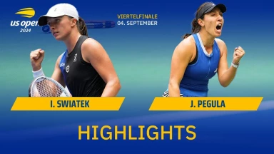 Iga Swiatek (POL) [1] vs. Jessica Pegula (USA) [6] - Viertelfinale - HIGHLIGHTS