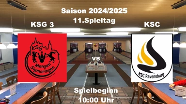 KSG Mengen-Sigmaringen 3 - KSC Ravensburg