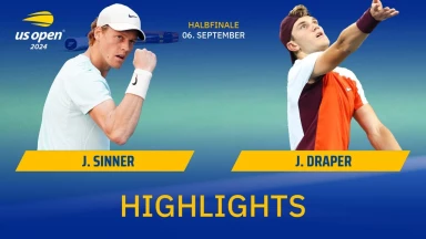 Jannik Sinner (ITA) [1] vs. Jack Draper (GBR) [25] | Highlights