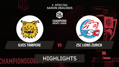 CHL: Ilves Tampere vs. ZSC Lions Zurich - Hauptrunde I Highlights