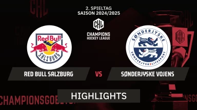 CHL: Red Bull Salzburg vs. SønderjyskE Vojens - Hauptrunde I Highlights