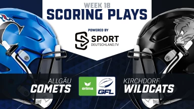 GFL: Spektakuläre Catches im Aufeinandertreffen der Comets und Wildcats!