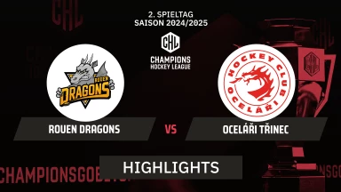 CHL: Rouen Dragons vs. Oceláři Třinec I Highlights