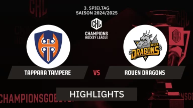 CHL: Tappara Tampere vs. Rouen Dragons | Highlights