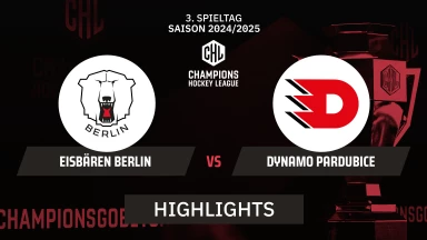CHL: Eisbären Berlin vs. Dynamo Pardubice | Highlights