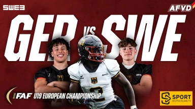 Deutschland gegen Schweden  / U19 Nationalmannschaft im American Football
