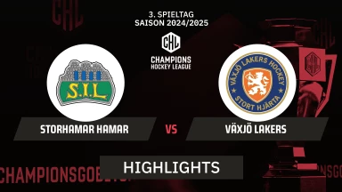 CHL: Storhamar Hamar vs. Växjö Lakers - Hauptrunde | Highlights