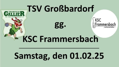 2. Bundesliga Mitte 120 Männer: TSV Großbardorf - KSC Frammersbach