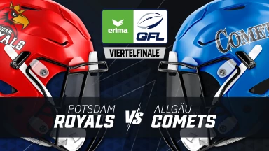 GFL: Potsdam Royals vs. Allgäu Comets - Playoff Viertelfinale