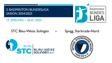 2. Badminton BL Nord: STC Blau-Weiss Solingen - Spvgg. Sterkrade-Nord