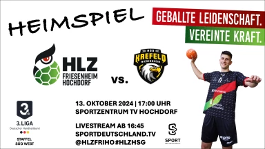3. Liga: Staffel Süd-West - HLZ Friesenh-Hochdorf II vs. HSG Krefeld Niederrhein