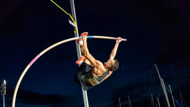 Stabhochsprungwettkampf der Golden Fly Series zum 1.Mal überhaupt in der Schweiz