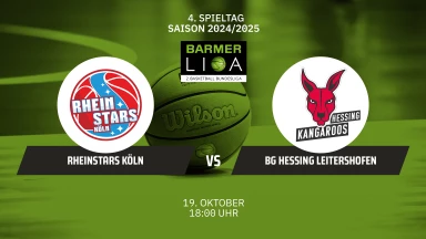 ProB Süd: Rheinstars Köln vs. BG Hessing Leitershofen
