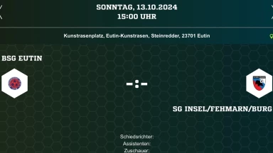 BSG Eutin vs. SG Insel Fehmarn Damen