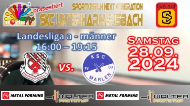 Bezirksliga - Männer: SKC Unterharmersbach III - KSC Marlen I