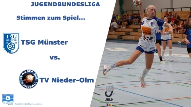 JBLH TSG Münster - TV Nieder-Olm Trainerinterview