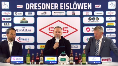 Pressekonferenz 6. Spieltag Eislöwen - Weiden