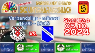 Verbandsliga Männer : SKC Unterharmersbach I - SKV Bonndorf I