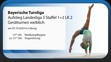 Bayerische Turnliga 2024 - Aufstieg Landesliga 3 LK2
