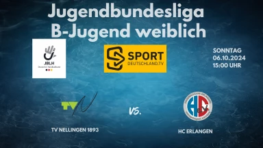 JBLH wB: TV Nellingen 1893 vs. HC Erlangen