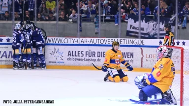 Dresdner Eislöwen vs. Lausitzer Füchse Game Highlights 11. Spieltag