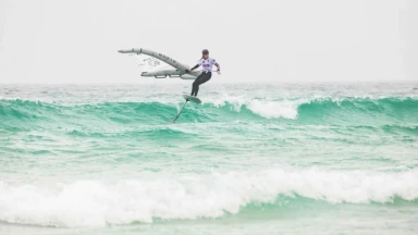 Wave Weltmeister werden beim GWA Wingfoil World Cup 2024 in Ibiraquera gekürt